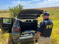 PRF prende dois traficantes com cocaína e crack avaliados em mais de 2 milhões de reais em Alegrete