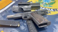 PRF prende homem com pistola de calibre restrito em Bento Gonçalves