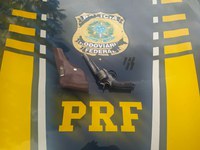 PRF prende idoso por porte ilegal de arma de fogo em Itaqui/RS