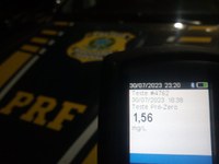 PRF prende motorista embriagado em Itaqui