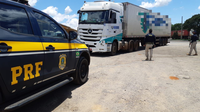 PRF prende motorista embriagado que dirigia carreta na BR 386 em Fontoura Xavier