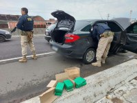 PRF apreende carga de cocaína em Esteio/RS