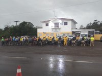 PRF e CRBM realizam treinamento em conjunto para a 1ª Maratona de Santa Maria