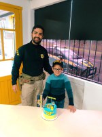 PRF faz surpresa de aniversário para criança em Bento Gonçalves/RS
