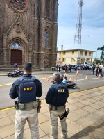 PRF participa da abertura da Semana Nacional de Trânsito em Vacaria/RS