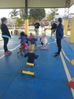 PRF realiza atividades de Educação Para o Trânsito em Coronel Barros/RS