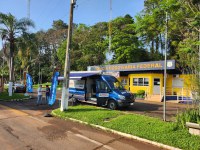 PRF realiza palestras nas escolas durante a Semana Nacional de Trânsito em São Gabriel/RS