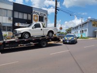 PRF e BM recuperam veículo furtado