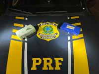 PRF apreende adolescente transportando drogas para Dom Pedrito em carro de aplicativo