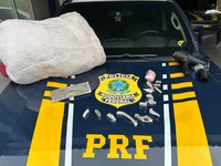 PRF apreende em Bagé haxixe escondido em cobertor, em um secador de cabelo e nas partes íntimas de uma mulher