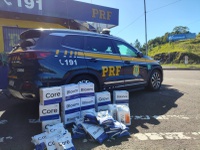 PRF apreende carga de insumos agrícolas estrangeiros em Torres