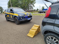 PRF prende homem com mais de quarenta quilos de maconha em Vacaria