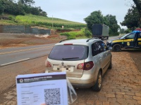 PRF prende motorista por uso de documento falso na BR-153, em Severiano de Almeida