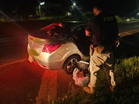 PRF prende em Erechim foragido com mercadorias furtadas horas antes em Santa Catarina