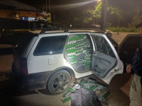 PRF prende homem com 15 mil maços de cigarros em Rosário do Sul