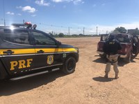 Caminhonete com 7 ocupantes: PRF evita tragédia na BR 116