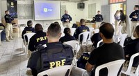 Gestão da PRF no RS participa de reunião com o efetivo da Delegacia em Bento Gonçalves