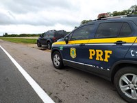 PRF apreende carro com placas de outro em Camaquã