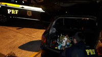 PRF prende quadrilha com carga de mercadorias furtadas de hipermercado na serra gaúcha