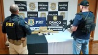 PRF e PC prendem dois traficantes com maconha e crack