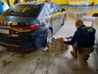 PRF prende casal com cocaína avaliada em mais de seis milhões de reais