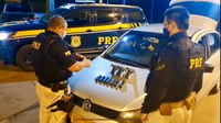 PRF prende casal de criminosos por tráfico de armas em Sarandi