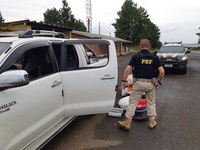 PRF prende em Vacaria homem procurado pela justiça