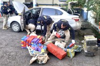 PRF prende traficante com 300 quilos de maconha