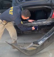 PRF prende traficante levando 25 quilos de cocaína para o Uruguai