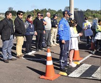 PRF realiza atividades educativas internacionais no Maio Amarelo