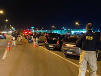 PRF realiza operação conjunta contra embriaguez ao volante