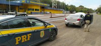 PRF recupera carro em Ijuí
