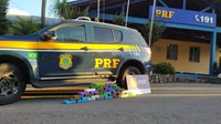 Tráfico internacional de drogas: PRF prende casal de traficantes com 32 quilos de crack em Bento Gonçalves