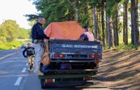 PRF flagra transporte irregular de estrangeiros em caminhão
