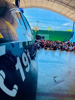 Em Porto Velho/RO, PRF realiza ação de educação no trânsito para crianças