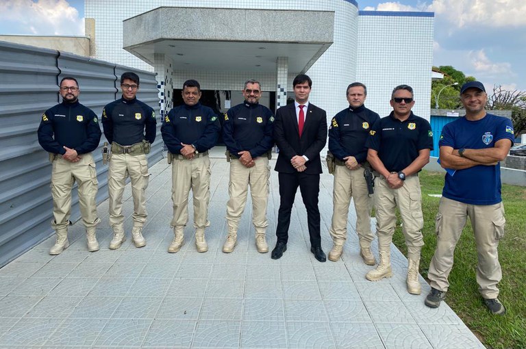 Em Ariquemes/RO, PRF realiza visita técnica ao Ministério Público Estadual