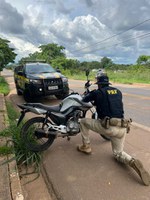 Em Porto Velho/RO, PRF identifica duas motocicletas adulteradas