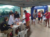 Em Rondônia, PRF realiza comando de saúde preventivo voltado para caminhoneiros