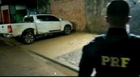 Em Porto Velho/RO, PRF e PM recuperam veículo roubado