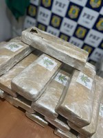Em Ariquemes/RO, PRF apreende 23 Kg de Maconha