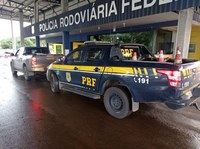 Em Ji-Paraná, PRF recupera caminhonete roubada em Minas Gerais