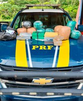 Em Rondônia, PRF apreende mais de 40 Kg de drogas ilícitas