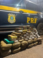 Em Porto Velho/RO, PRF apreende quase 60 Kg de drogas ilícitas
