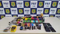 Em Vilhena/RO, PRF realiza apreensão de cigarros eletrônicos