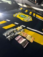 Em Porto Velho/RO, PRF detém suspeito por tráfico de drogas