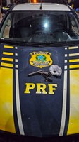Em Rondônia, PRF apreende três armas de fogo na última semana