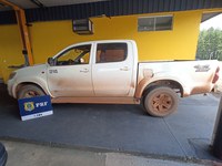 Em Vilhena/RO, PRF recupera veículo com registro de roubo/furto