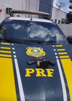 PRF apreende arma de fogo em Ouro Preto do Oeste/RO