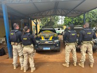 Em Guajará-Mirim/RO, PRF apreende carregamento de drogas em ônibus