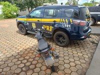 PRF em Rondônia recupera motocicleta em Ji-Paraná